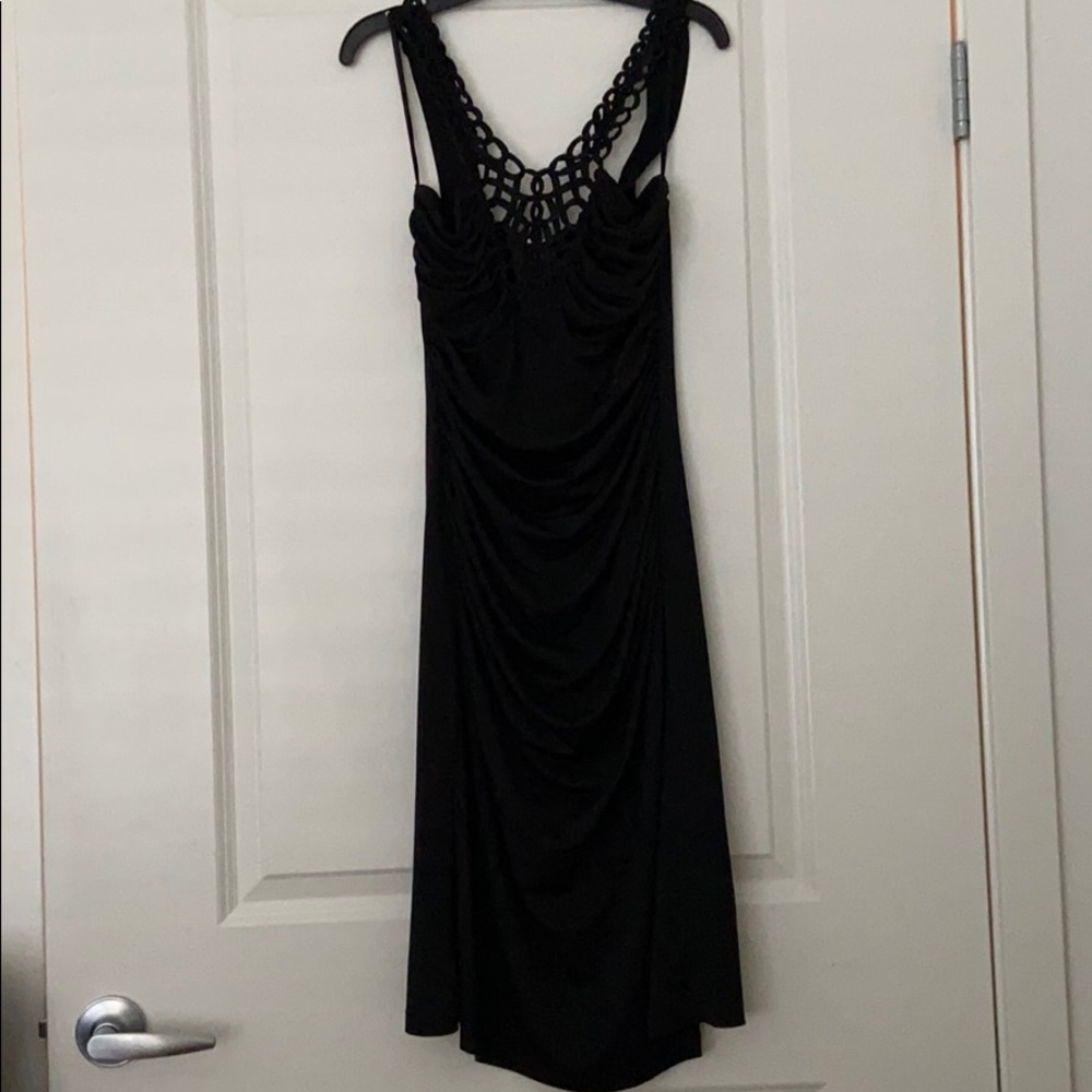 40”Magical Black dress with beautiful sexy details